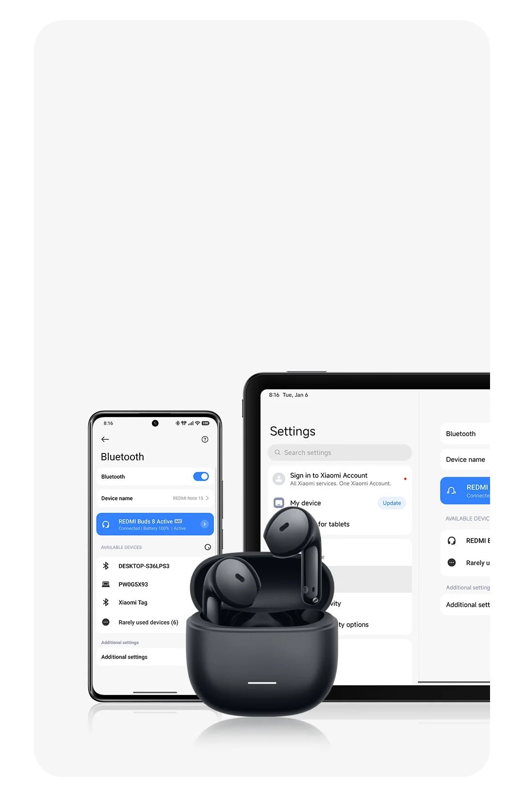 Xiaomi Dual Device Mobile Image Asset