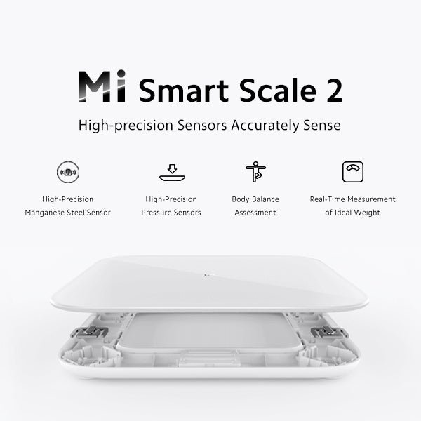 Xiaomi Mi Smart Scale 2 — Bluetooth Body Weight Scale (5–150 kg)