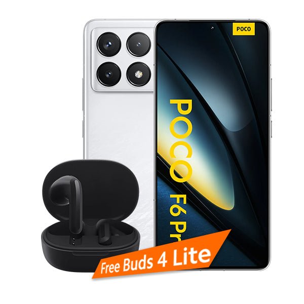 POCO F6 Pro (12GB + 512GB) — WQHD+ 120Hz AMOLED, Snapdragon 8 Gen 2