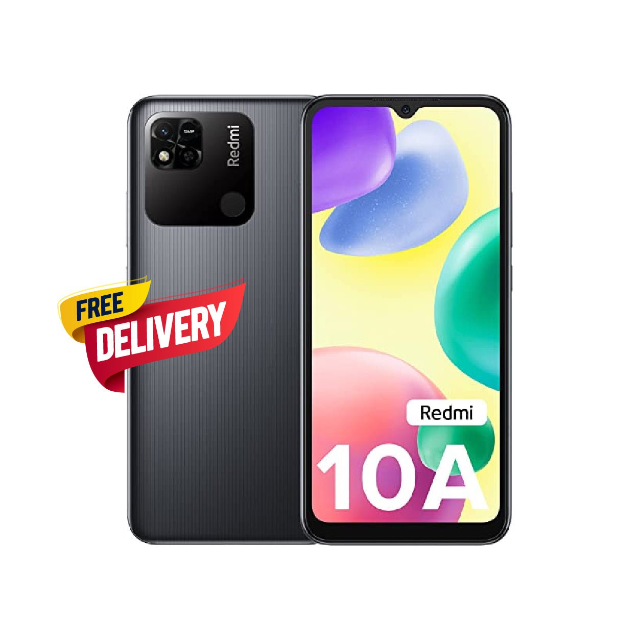 Redmi 10A Smartphone — 3GB RAM, 64GB Storage