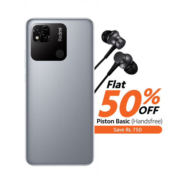 Redmi 10A Smartphone — 3GB RAM, 64GB Storage