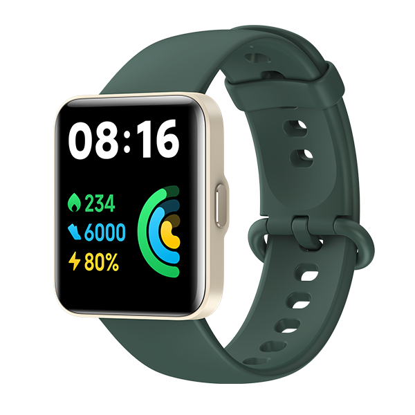 Redmi Watch 2 Lite — 1.55" TFT, 5 ATM, GPS