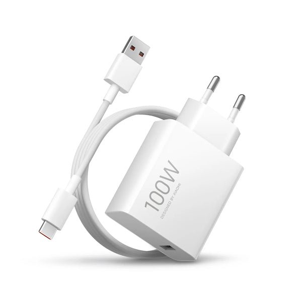 Xiaomi 100W Charging Combo Type A — GaN Adapter with 100cm Cable (MDY-19-ER)