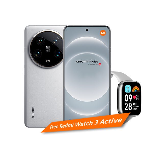 Xiaomi 14 Ultra with Redmi Watch 3 Active — Leica Quad Camera Flagship