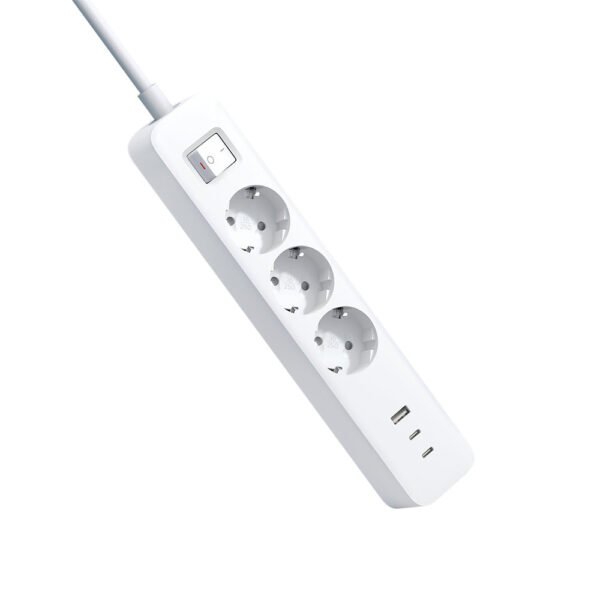 Xiaomi 20W Power Strip XMCXB01EU — 1 USB-A & 2 USB-C