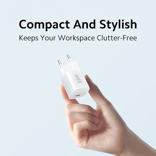 Xiaomi 33W Nano Power Adapter — GaN USB-C Charger