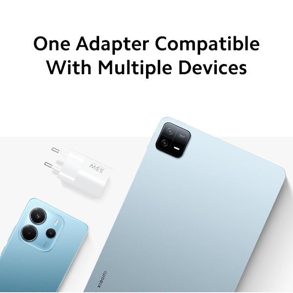 Xiaomi 33W Nano Power Adapter — GaN USB-C Charger