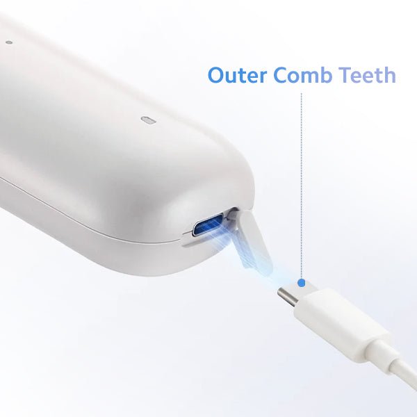 Xiaomi Cordless Hair Straightener Brush — Dual Battery, 3 Heat Levels