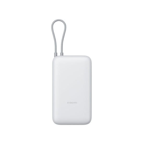 Xiaomi 20000mAh Power Bank with Integrated USB-C Cable – 22.5W Two-Way Fast Charge