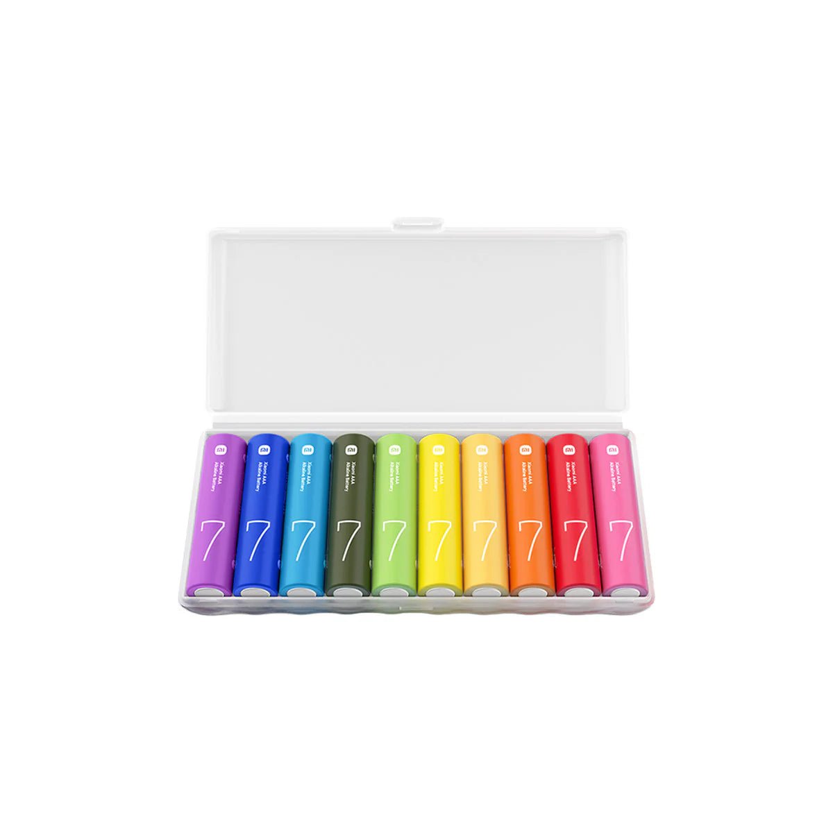 Xiaomi Rainbow AA Alkaline Batteries — 10-Pack, 1.5V