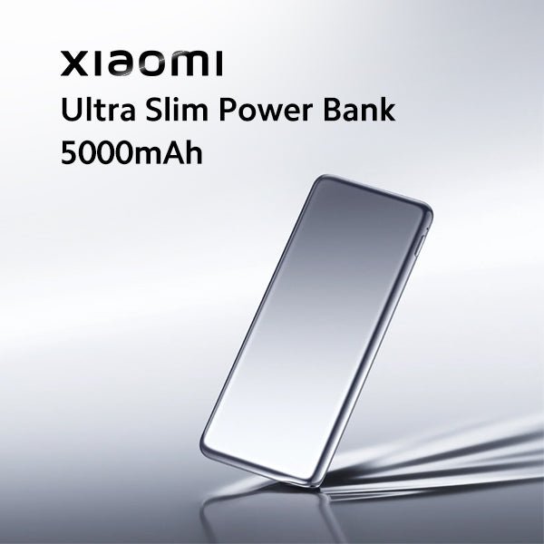 Xiaomi Ultra Slim Power Bank 5000mAh — 20W USB-C Card Design